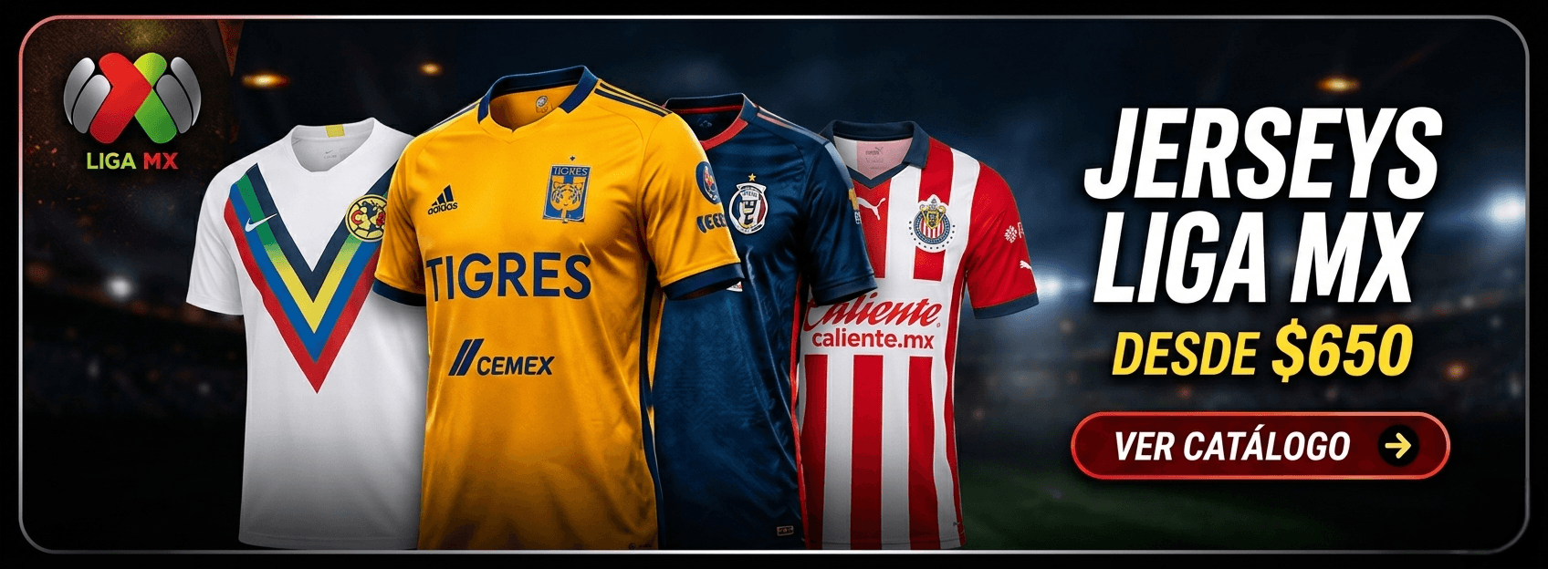 Jerseys Liga Mx