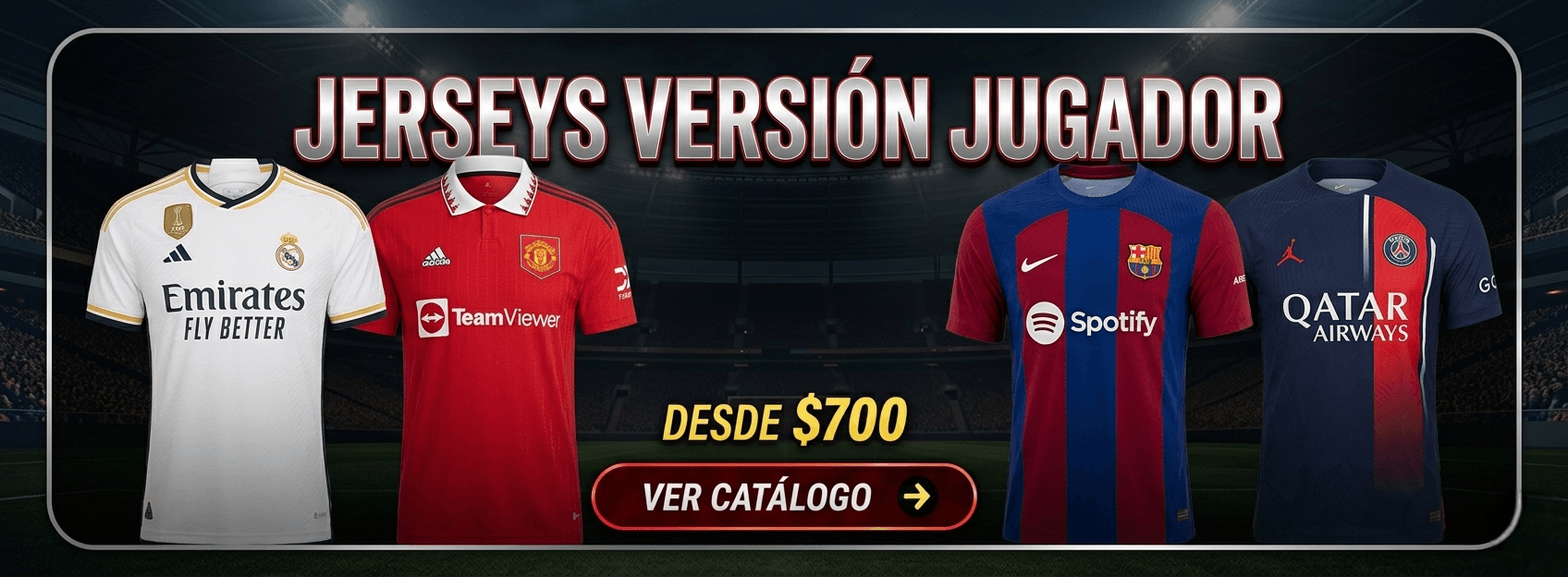 Jerseys Version Jugador